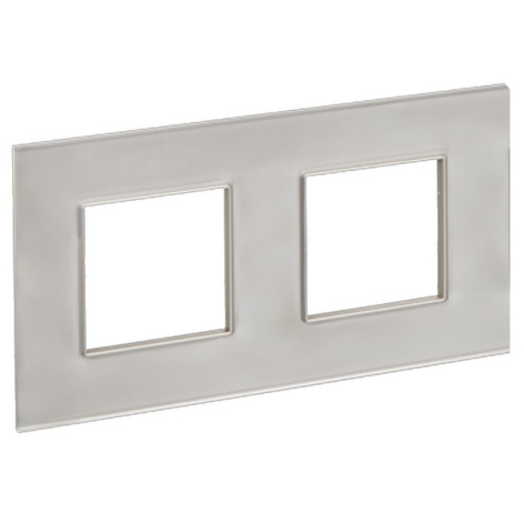 Изображение товара Рамка двойная IEK SK-M22-G-K37 из закаленного стекла