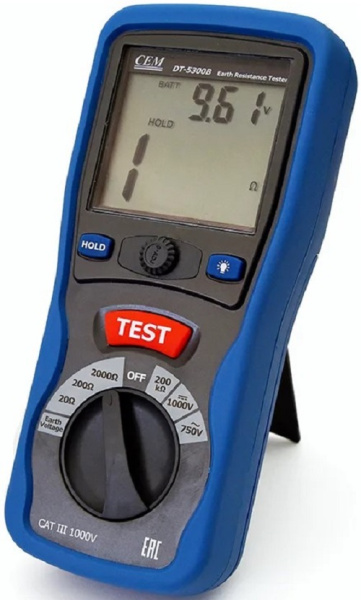 фото Измеритель сопротивления заземления CEM DT-5300B в Санкт-Петербургe