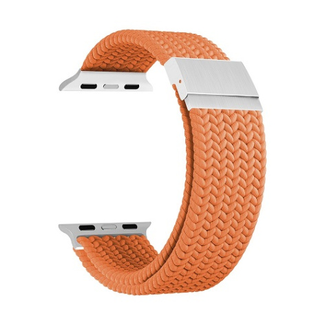 Изображение товара Нейлоновый ремешок для Apple Watch Pleione оранжевый регулируемый спортивный DSN-18-40-OR