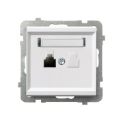 фото Розетка Ospel GPT-1R/m/00