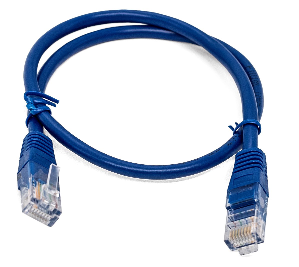 фото Кабель патч-корд U/UTP 5e кат. 0.5м  Filum FL-U5-0.5M-BL