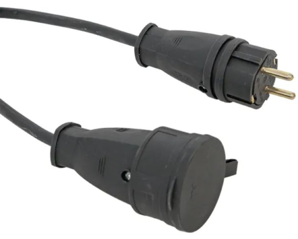 фото Удлинитель  EKF USB02-16-315-1-20-IP44