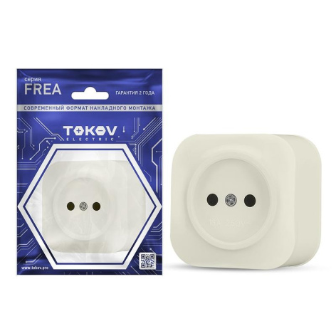 фото Розетка  TOKOV ELECTRIC TKE-FR-R1-C02 в Самаре