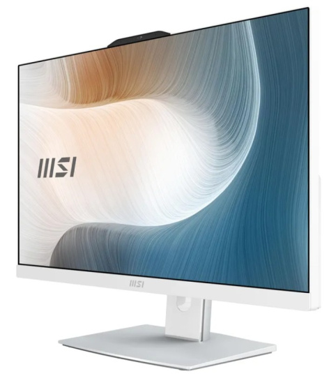 фото Моноблок 23.8" MSI Modern AM242TP 1M-2415XRU (Intel Core 5 120U, 16ГБ SODIMM DDR5, SSD 512 ГБ, Не установлена) Белый [9S6-AE0722-2415]