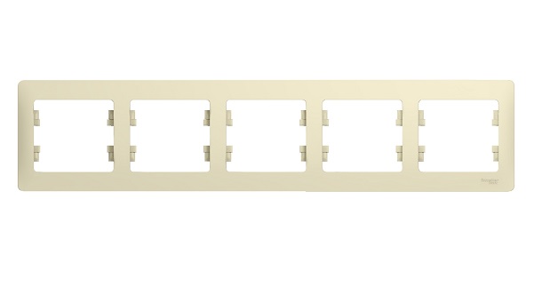 

Рамка Schneider Electric GSL000205 5-я, горизонтальная, GSL000205