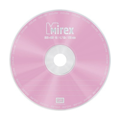 фото Диск DVD+RW Mirex 202592 в Уфе
