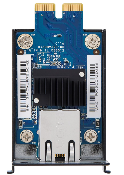 

Сетевая карта Synology E10G22-T1-Mini 10GB, PCIe 3.0x2, E10G22-T1-Mini