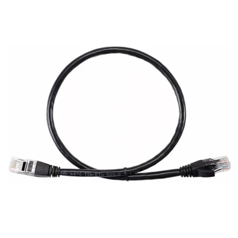 фото Кабель патч-корд U/UTP 6e кат. 0.5м Aopen ANP612B-BK-0.5M в Екатеринбурге