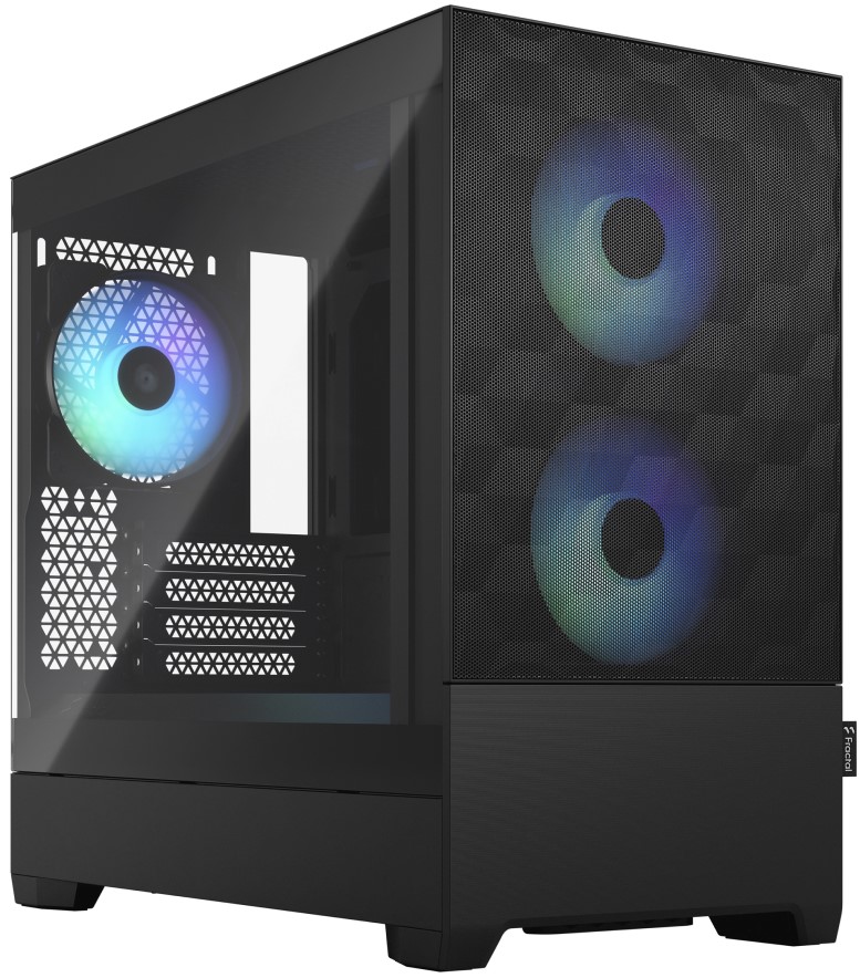 

Корпус mATX Fractal Design Pop Mini Air RGB Black TG Clear Tint чёрный, без БП, панель из закаленного стекла, 2*USB 3.0, audio, Pop Mini Air RGB Black TG Clear Tint