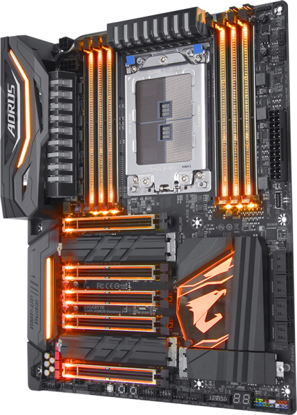 фото Материнская плата ATX GIGABYTE X399 AORUS Gaming 7