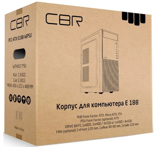 фото Корпус ATX CBR E188 в Волгограде