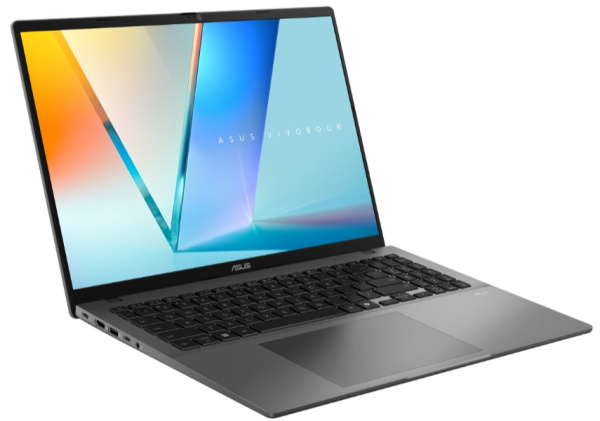 фото Ноутбук  ASUS Vivobook S16 S3607CA-SH100 в Челябинске 16 ", Core Ultra 5, 16 Гб RAM, 512 Гб SSD, Arc graphics, Серый