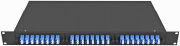 фото Кросс оптический стоечный TopLAN КРС-Top-1U-48LC/U-OS2-BK