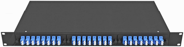 фото Кросс оптический стоечный  TopLAN КРС-Top-1U-48LC/U-OS2-BK в Уфе
