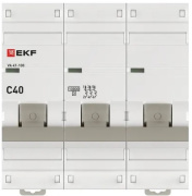 фото Автоматический выключатель EKF mcb47100-3-40C-pro