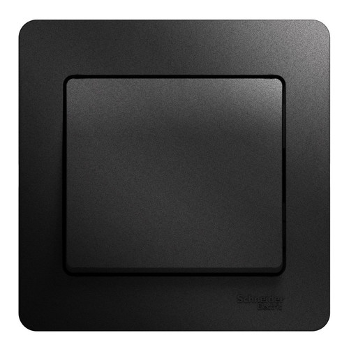 

Выключатель Schneider Electric GSL000712 1-клавишный, сх.1, 10АХ (в сборе) антрацит, GSL000712