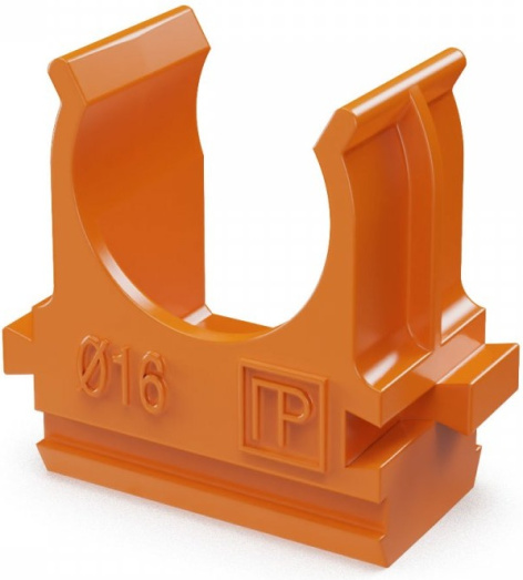 Изображение товара Клипса Промрукав для труб ПВХ 16 мм комплект 10 шт