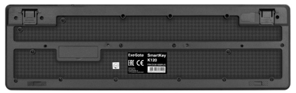 фото Мембранная клавиатура Exegate SmartKey K120, USB, Черный [EX301555RUS] в Краснодаре