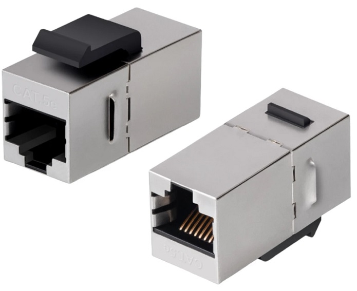 

Адаптер проходной Cabcoil FTA-KEYJ-RJ45-C5-SH формата Keystone, RJ45-RJ45, категория 5е, экранированный, FTA-KEYJ-RJ45-C5-SH