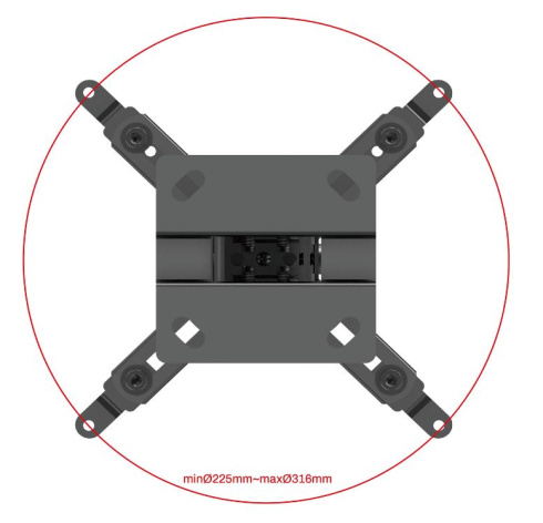 фото Крепление для проектора UNITEKI PM2102B в Челябинске