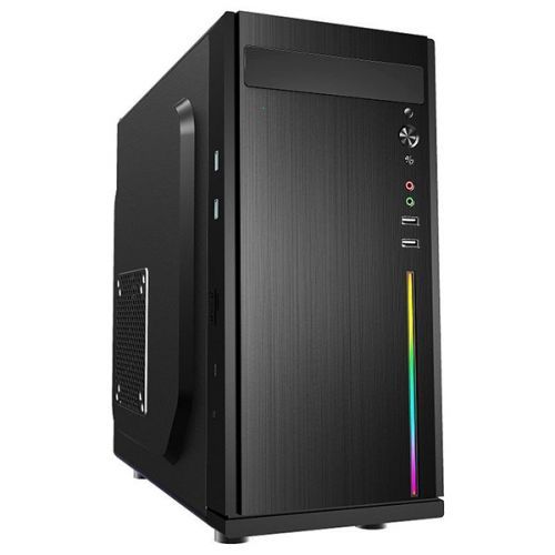 

Корпус mATX Delux G504 черный, без БП, G504