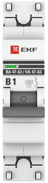 фото Автоматический выключатель  EKF mcb4763-1-01B-pro в Челябинске