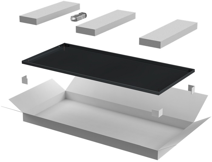 

Дверь ITK LN05-24U6X-DM LINEA N металлическая 600мм шкафа 24U, черный, LN05-24U6X-DM