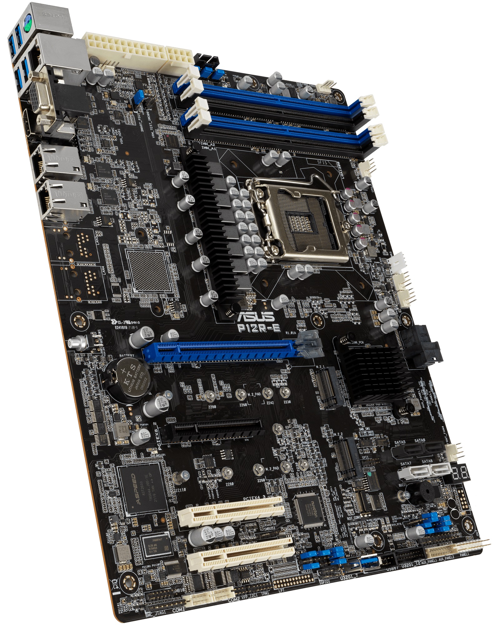 

Материнская плата ATX ASUS P12R-E 90SB0A90-M0UAY0, P12R-E