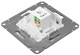 фото Розетка телефонная  EKF UP1-SOW-RJ11