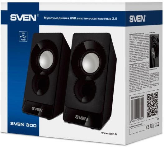 фото Портативная акустика 2.0 Sven 300 в Волгограде