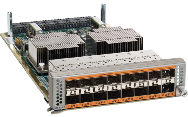 Изображение товара Модуль Cisco N55-M16UP с 16 портами для высоконагруженных сетей