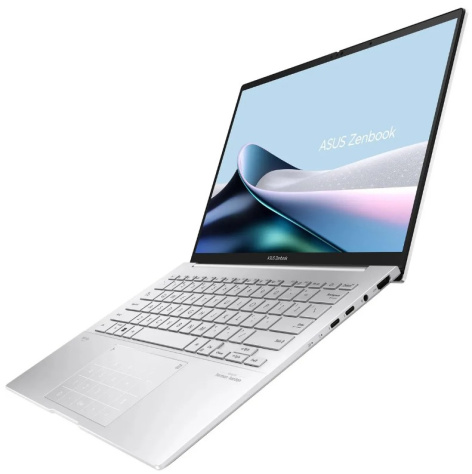 фото Ноутбук  ASUS Zenbook 14 OLED UX3405MA-QD1017 в Волгограде 14 ", Core Ultra 9, 32 Гб RAM, 512 Гб SSD, Arc graphics, Серебристый