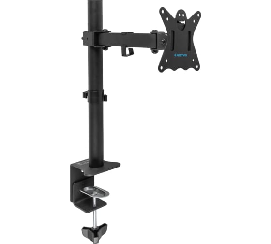 

Кронштейн Kromax CASPER-506 90419 для мониторов черный 10"-34" макс.10кг настольный поворот и наклон, CASPER-506