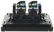 фото Розетка компьютерная IEK FP-K20-1-K02