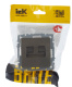 фото Розетка компьютерная двойная IEK BR-K20-1-K37 в Уфе