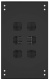 фото Шкаф напольный 19", 42U NTSS NTSS-R42U60100PD/PDD-BL в Перми