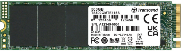 Изображение товара Накопитель SSD Transcend TS500GMTE115S 500 ГБ
