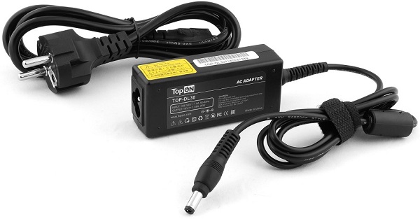 

Адаптер питания для ноутбука TopOn TOP-DL30 Dell Inspiron Mini 9, 10, 12, 910, 1210 Series. 19V 1.58A (5.5x1.7 mm) 30W. PN: PP39S, Y200J, 330-2063, TOP-DL30