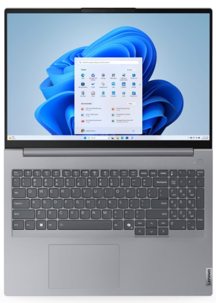 фото Ноутбук Lenovo ThinkBook 16 G7 AHP 16" (AMD Ryzen 7, 16Гб DDR5, SSD 512 Гб, Radeon Graphics, Windows 11 Домашняя) Серый [21MU0006CD]
