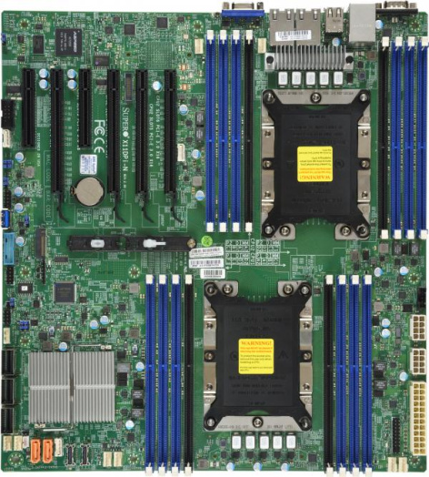 фото Материнская плата E-ATX Supermicro MBD-X11DPI-NT-B