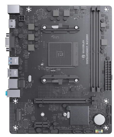 фото Материнская плата mATX MAXSUN Challenger B450M в Уфе