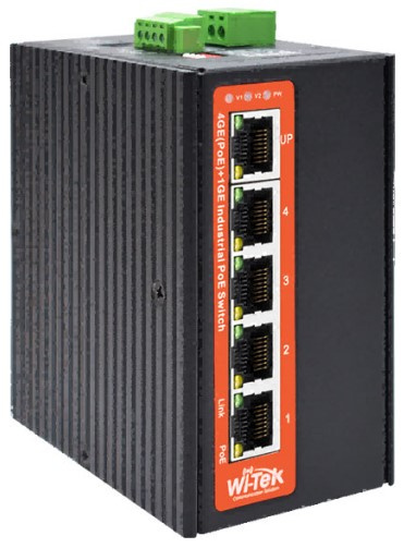 фото Коммутатор неуправляемый Wi-Tek WI-PS305G-I-DC в Красноярске