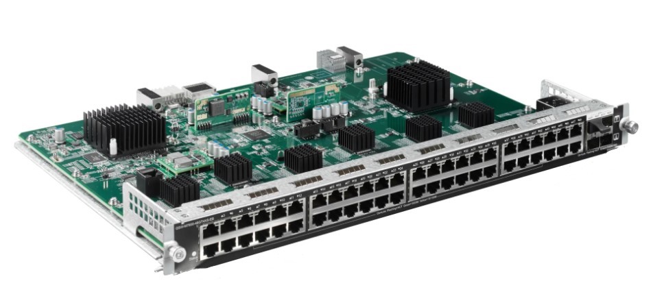 

Модуль QTECH QSW-M7600-48GT4XS-EB линейных входов с 48 медными портами 1000 Мбит/с (RJ45), 4 оптоволоконными портами Ethernet 10 Гбит/с (SFP+), QSW-M7600-48GT4XS-EB