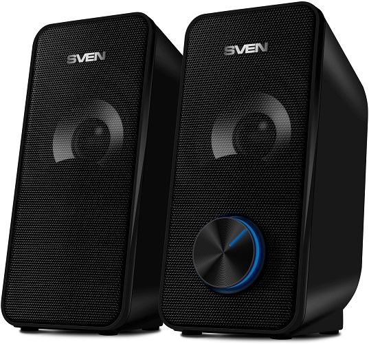 

Компьютерная акустика 2.0 Sven 335 SV-017248 2х3Вт, USB, черная, 335