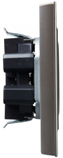 фото Розетка двухместная без заземления в сборе IEK BR-R23-10-K46-F в Ростове-на-Дону