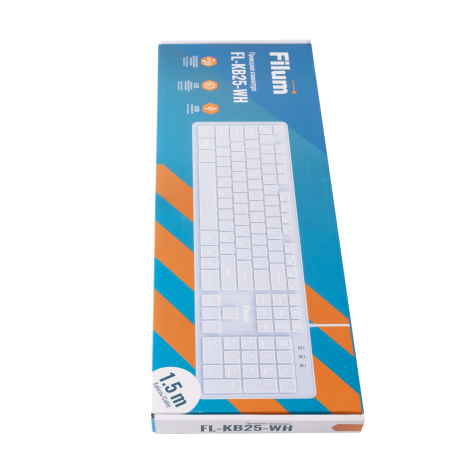 фото Клавиатура  Filum FL-KB25-WH в Воронеже