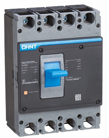 

Автоматический выключатель в литом корпусе CHINT 844333 3P, 250А, 50кА, NXM-250H, 844333