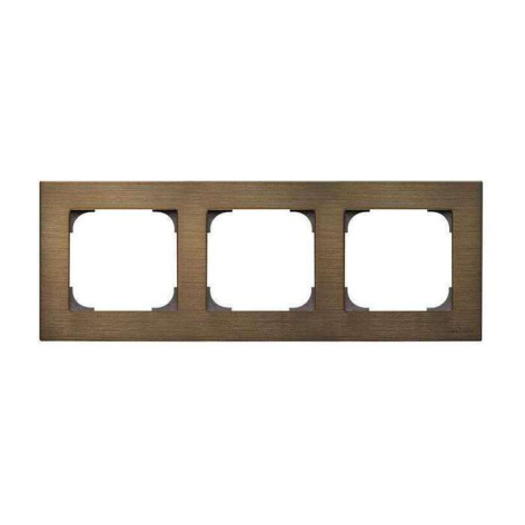 Изображение товара Рамка ABB 2CLA857300A1201 для электросоединений 3 модуля горизонтальная