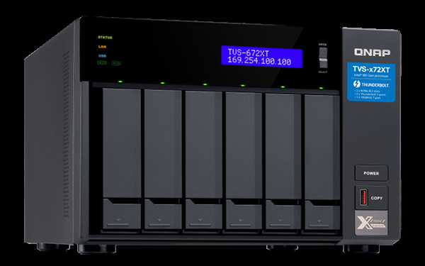 фото Сетевой накопитель  QNAP TVS-672XT-i3-8G в Перми