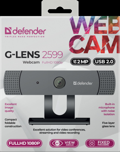 фото Веб-камера  Defender G-lens 2599 FullHD 1080p в Красноярске